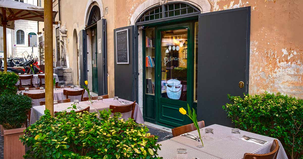 Ditirambo Roma Ditirambo Ristorante: Il vero sapore della cucina Italiana a Roma